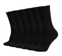 A2Z 4 Kids Girls Boys Thermal Socks Pack Of 6 Winter Warmth Thick Insulated - Thermal Socks Black 6 Pack 7-10