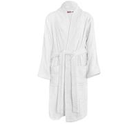 A2Z 4 Kids Girls Boys Towel Bathrobe 100% Cotton Terry Towelling Shawl - Towel Bathrobe 126 White 13