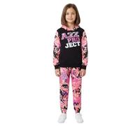 A2Z 4 Kids Girls Boys Tracksuits Camouflage Contrast Panel - T.S Camo 601 Baby Pink-13