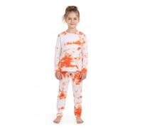 A2Z 4 Kids Girls Boys Two Piece Pyjama Set - PJS Tie Dye 250 Orange._5-6