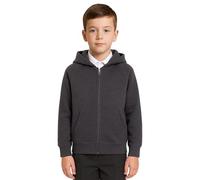 A2Z 4 Kids Girls Boys Zipper Long Sleeves Pullover Hoodie - Zipper 461 Charcoal 6-7