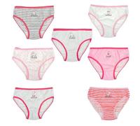 A2Z 4 Kids Girls Briefs Pack of 7 Moon Stars Galaxy & Days of the Week Prints Unicorn & Fruit Theme Knickers Adjustable Waist Soft Cotton Mix Breathable Hipster Underwear Shorts for Ages 28 Years