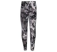 A2Z 4 Kids Girls Camouflage Fashion - A2Z Camo Legging Charcoal 7-8