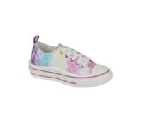 A2Z 4 Kids Girls Canvas Sneakers Casual Lightweight Trainers Anti-Slip Running Walking Sports - Sneakers Montpellier Rainbow 11 UK CH