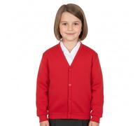 A2Z 4 Kids Girls Club Scouts School Uniform - UF Cardigan Red 9-10