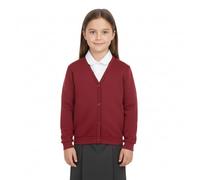 A2Z 4 Kids Girls Club Scouts School Uniform - UF Cardigan Wine 7-8