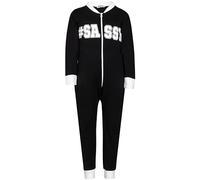 A2Z 4 Kids Girls Cotton Onesie Pyjamas #Sassy Print One Piece - Cotton Onesie #Sassy White._9-10