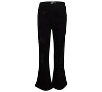 A2Z 4 Kids Girls Denim Jeans Comfort Stretchy Jeggings Bell Bottom Ripped - Jeans JN37 Jet Black 11-12