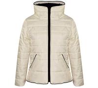 A2Z 4 Kids Girls Jacket Stylish Padded Warm Puffer Bubble - Puffer Natasha Jacket Cream 9-10