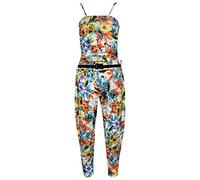 A2Z 4 Kids Girls Jumpsuit Stylish Floral Leopard & Tribal Print Playsuit - Jumpsuit Floral Abstract 7-8