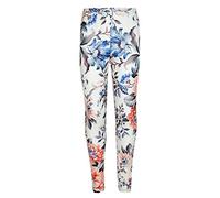 A2Z 4 Kids Girls Legging Peach Floral Leggings Pants Soft Stretchy - New Floral Legging 9-10
