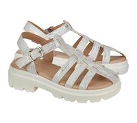 A2Z 4 Kids Girls Lillibet Sandals Open Toe Summer Holiday Soft Feel Anti Slip - Sandal Lillibet White 12 UK Child