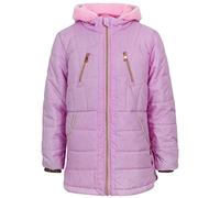 A2Z 4 Kids Girls Longline Casual School Hooded - Jacket JK33 Baby Pink 13