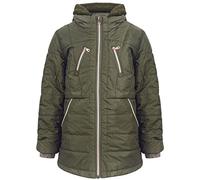 A2Z 4 Kids Girls Longline Casual School Hooded - Jacket JK33 Olive 13