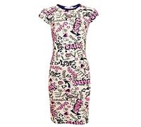 A2Z 4 Kids Girls Love Comic Graffiti Print Leggings, Skater Dress - Love Graffiti Midi 11-12