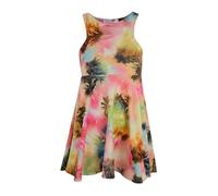 A2Z 4 Kids Girls Neon Abstract Collection Stylish - Neon Abstract Palm Trees Skater 7-8