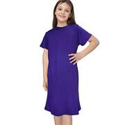 A2Z 4 Kids Girls Night Dress Nightgown Sleepwear - Nightie PL Purple 13
