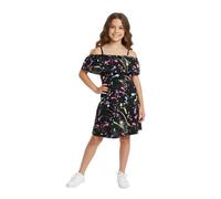 A2Z 4 Kids Girls Off Shoulder Dress Summer Party Dance Dresses Comfortable - Splash 240 Off Shoulder Dress._5-6
