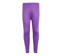 A2Z 4 Kids Girls Plain Legging Dance Fashion Leggings - New Legging Lilac 5-6