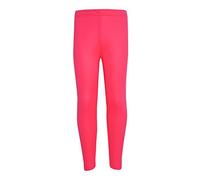 A2Z 4 Kids Girls Plain Legging Dance Fashion Leggings - New Legging Neon Pink 7-8