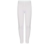 A2Z 4 Kids Girls Plain Legging Dance Fashion Leggings - New Legging White 11-12