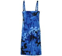 A2Z 4 Kids Girls Plain Summer - Plain Playsuit Camo Blue 5-6