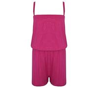 A2Z 4 Kids Girls Plain Summer - Plain Playsuit Pink 13