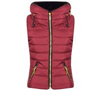 A2Z 4 Kids Girls Puffer Gilet - Gilet Puffer 466 Wine 7-8