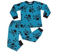 A2Z 4 Kids Girls Pyjamas Children PJs 2 Piece Set Lounge Suit - PJS 162 Turquoise._11-12