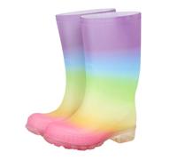 A2Z 4 Kids Girls Rainbow Wellies - Wellies 1405 Gradient 2 UK