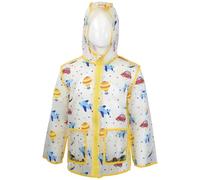 A2Z 4 Kids Girls Raincoat EVA Transparent - Raincoat 627 Yellow 9-10