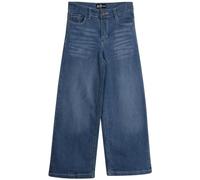 A2Z 4 Kids Girls Relaxed Boot Cut Palazzo Mid Blue Baggy - Jeans JN43 Mid Blue 9-10