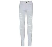 A2Z 4 Kids Girls Ripped Stretch Jeans Lightweight Casual Pants Age 3-14 | Trendy denim bottoms for everyday fashion, play days and easy comfort wear
