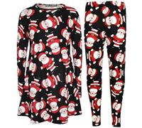 A2Z 4 Kids Girls Santa - Xmas Set Santa Black 7-8