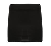 A2Z 4 Kids Girls School Mini Skirts Plain Black Short Fashion Skirt Elasticated Waist Soft Stretchy - Mini Skirt Black 11-12