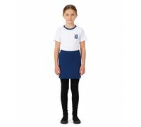A2Z 4 Kids Girls School Mini Skirts Plain Navy Short Fashion Skirt Elasticated Waist Soft Stretchy - Mini Skirt Navy 9-10