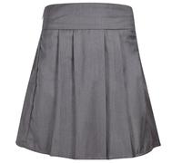 A2Z 4 Kids Girls School Uniform Pleated - UF Skirt 375 Grey 11-12
