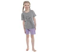 A2Z 4 Kids Girls Short Sleeve Jersey Cotton Shorts - PJS AZ710 Giraffe 13