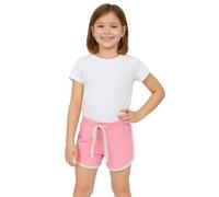 A2Z 4 Kids Girls Shorts 100% Cotton Dance Sports Trendy Fashion Summer Hot Short - Girls Shorts 426 Baby Pink 9-10