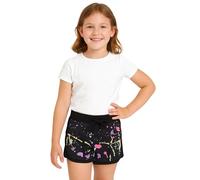A2Z 4 Kids Girls Shorts 100% Cotton Dance Sports Trendy Fashion Summer Hot Short - Girls Shorts 426 Pastel Splash 11-12