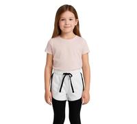 A2Z 4 Kids Girls Shorts 100% Cotton Dance Sports Trendy Fashion Summer Hot Short - Girls Shorts 426 White 9-10