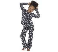 A2Z 4 Kids Girls Soft Cotton Pyjamas Children PJs 2 Piece Set - PJS AZ640 Penguin 11-12