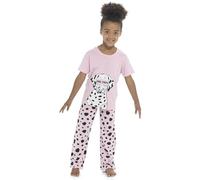 A2Z 4 Kids Girls Soft Cotton Short Sleeve - PJS AZ810 Dalmatian 9-10