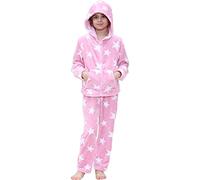 A2Z 4 Kids Girls Stars Print - PJS 205 Zip Stars Pink 11-12