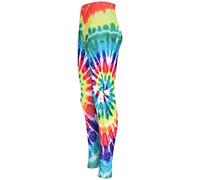 A2Z 4 Kids Girls Stretch - Tie Dye 256 Legg Spiral 9-10