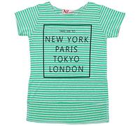 A2Z 4 Kids Girls T-Shirt Soft Comfortable Lightweight Summer Tank Top Tees - T Shirt Style No 8 7-8