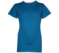 A2Z 4 Kids Girls T Shirts Cotton Plain Tie Dye Short Sleeves T Shirts Top Soft Feel Trendy - Girls T Shirt Blue 9-10