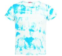 A2Z 4 Kids Girls T Shirts Cotton Plain Tie Dye Short Sleeves T Shirts Top Soft Feel Trendy - Tie Dye 250 T Shirt Blue 13