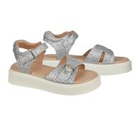 A2Z 4 Kids Girls Tallulah Sandals Open Toe Summer Holiday Beach - Sandal Tallulah Silver 10 UK Child