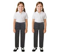 A2Z 4 Kids Girls Teens 2 Pack - Girls Pant UF785 2 Pack Grey 7-8